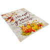 FUNSTUFFPRINT His Grace Is Enough Fleece Blanket - Christian Blanket - Bible Verse Blanket