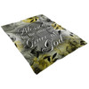 FUNSTUFFPRINT Blessed By The Amazing Grace Of God Fleece Blanket - Christian Blanket - Bible Verse Blanket