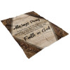 FUNSTUFFPRINT Always Pray Faith In God Fleece Blanket - Christian Blanket - Bible Verse Blanket