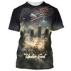 FUNSTUFFPRINT One Nation Under God American 3d All Over Print Shirt - Christian 3d Shirts For Men Women 3D T-shirt