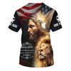 FUNSTUFFPRINT Way Maker Miracle Worker Promise Keeper Light Jesus 3d All Over Print Shirt - Christian 3d Shirts For Men Women 3D T-shirt
