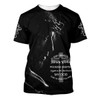 FUNSTUFFPRINT Way Maker Miracle Worker Promise Keeper Light Jesus Picture 3d All Over Print Shirt - Christian 3d Shirts For Men Women 3D T-shirt