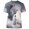 FUNSTUFFPRINT Jesus Christ Lion 3D All Over Printed Shirt for Men and Women 3D T-shirt
