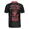 Bowling Men Polo Shirt - Black And Red Bowling Polo Shirt, It's Not How You Bowl Bowling Shirt For Men - Perfect Gift For Friend, Family, Bowling Lovers
