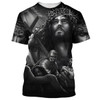 FUNSTUFFPRINT Jesus Savior 3D All Over Printed Shirt for Men and Women

 3D T-shirt