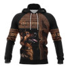 FUNSTUFFPRINT 3D German Shepherd Paw Pattern All Over 3D Hoodie and Zip Hoodie