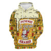 FUNSTUFFPRINT 3D Christmas Most Wonderful Time For Beer All Over 3D Hoodie and Zip Hoodie