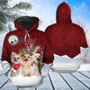FUNSTUFFPRINT 3D Chihuahua Wonderful Time All Over 3D Hoodie and Zip Hoodie