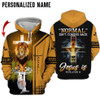 FUNSTUFFPRINT CUSTOM  3D Personalized Normal Isn’t Coming Back Jesus Is Revelation 14 Cross Lion 3D All Over Printed Jesus 3D Hoodie and Zip Hoodie