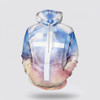 FUNSTUFFPRINT 3D Jesus Christ One Nation Under God Veteran 3D Hoodie and Zip Hoodie