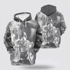 FUNSTUFFPRINT 3D I Can Do All Things Through Christ The Warrior Of Christ Lion 3D Hoodie and Zip Hoodie