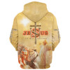 FUNSTUFFPRINT 3DJWay Maker, Miracle Worker, Promise Keeper - Hand Of God Jesus 3D Hoodie and Zip Hoodie