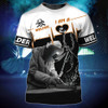 FUNSTUFFPRINT 3D All Over Print I'm A Welder 3D T-Shirt, Heart Beat Welder Shirt, Welder Gift 3D T-shirt