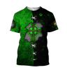 FUNSTUFFPRINT Dilypod Irish Celtic Knot Cross In My Heart St. Patrick's Day Design Shirts 3D T-shirt