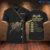 FUNSTUFFPRINT Personalized Tattoo Artist Hourly Rate 3D T Shirt, Black Tattoo Shop Uniform, Boyfriend Tattoo GIft 3D T-shirt