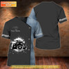 FUNSTUFFPRINT Photographer Shirt Personalized Name 3D Tshirt Gift For Photographer 3D T-shirt