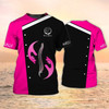 FUNSTUFFPRINT Massage Therapy T-Shirts Massage Therapist Personalized Shirt Black Pink 3D T-shirt