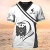 FUNSTUFFPRINT Dog Groomer Shirts Grooming Custom T Shirt Grooming Apparel Pet Salon Uniform 3D T-shirt