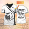 FUNSTUFFPRINT Dog Groomer Shirts Grooming Custom T Shirt Grooming Apparel Pet Salon Uniform 3D T-shirt