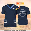 FUNSTUFFPRINT Dog Groomer Shirts Grooming Custom Shirts Pet Salon Uniform Love Being A Dog Groomer 3D T-shirt