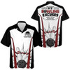 Custom Funny Hawaiian Bowling Shirt for Men Women, Custom Name Bowlers Jersey, Bowling Excuses 3D Print