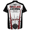 Custom Funny Hawaiian Bowling Shirt for Men Women, Custom Name Bowlers Jersey, Bowling Excuses 3D Print