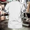 FUNSTUFFPRINT Custom With Name 3D White Barber T Shirt, White Uniform Barber Shop, Barber Men Gift 3D T-shirt
