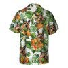 Berger Picard Tropical Pattern Hawaiian Shirt, Dog Hawaiian Shirt, summer gift for men and women