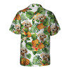 Maltipoo Tropical Pattern Hawaiian Shirt, Dog lover Hawaiian Shirt, summer gift for men and women