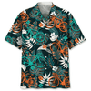 Cycling Flower Tropical Hawaiian Shirt, Funny Cycling Shirt, Cycling Shirt, Cyclist Shirt, Bicycle Gift, Biking Gift, Bike Gift
