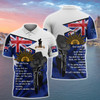 FUNSTUFFPRINT Lest We Forget 3D Polo Shirt