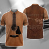FUNSTUFFPRINT I Play Guitars And I Know Things  3D All Over Print Polo Shirt Size S-5XL