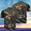 FUNSTUFFPRINT  Veteran - Personalized Name 3D Polo Shirt