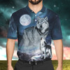 FUNSTUFFPRINT  ELECTRIC GUITAR  3D All Over Print Polo Shirt Size S-5XL