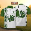 FUNSTUFFPRINT Golf - Personalized Name 3DPolo Shirt Size S-5XL
