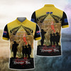 FUNSTUFFPRINT Keeping Spirit Alive, We Will Remember Them 3D Polo Shirt
