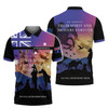 FUNSTUFFPRINT Anzac We Honour Their Spirit Polo Shirt Size S-5XL