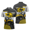 FUNSTUFFPRINT  Dominique 3D All Over Print Polo Shirt Size S-5XL