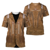 FUNSTUFFPRINT 3D Full Printed Cowboy Shirts No Cosplay Coolspod 3D T-shirt