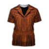 FUNSTUFFPRINT Cowboy T Shirt No Cosplay 3D Over Printed Unisex Deluxe Cowboy Shirts 3D T-shirt