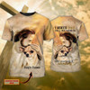 FUNSTUFFPRINT Custom God Sent Me Chihuahua T Shirt Gift For Christian Jesus Lover And Dog Shirt 3D T-shirt