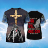 FUNSTUFFPRINT 3D All Over Printed Knight Templar Shirt I Believe In God Tshirt Templar Shirts 3D T-shirt