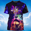 FUNSTUFFPRINT 3D All Over Print Jesus Is My Savior T Shirt Coolspod 3D T-shirt