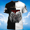 FUNSTUFFPRINT Knight Templar Shirt Religious Unisex Tshirt Men Women Coolspod 3D T-shirt