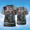 FUNSTUFFPRINT Stand For The Flag T Shirt Kneel For The Fallen Memorial 11 Sep Shirt 3D T-shirt
