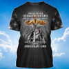 FUNSTUFFPRINT 3D All Over Print Knight Templar T Shirt I Would Rather Stand With God Coolspod 3D T-shirt