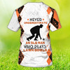 FUNSTUFFPRINT Custom Old Man Plays Lawn Bowls T Shirt 3D T-shirt