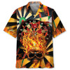 Darts Skull Hawaiian Shirt, Gift for dart lover