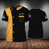 FUNSTUFFPRINT Personalized Black And Yellow T Shirt For Master Chef, Best Chef Shirts 3D T-shirt