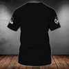 FUNSTUFFPRINT Custom Name Black And Red T Shirt For Master Chef, Best Gift For A Chef, Chef Shirt For Men Women 3D T-shirt